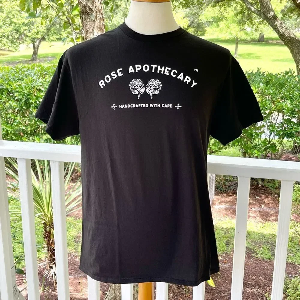 Schitt’s Creek Rose Apothecary T-Shirt. New without tags. Size large. Black.